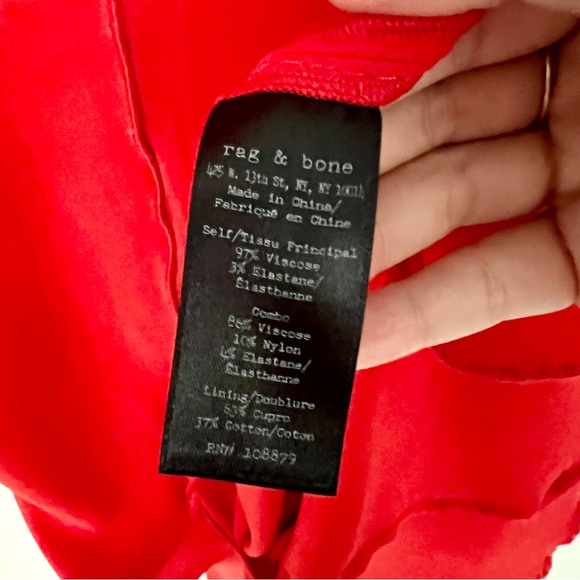 RAG & BONE Sleeveless Cross Back Midi Dress in Sunburst - Picture 7 of 11